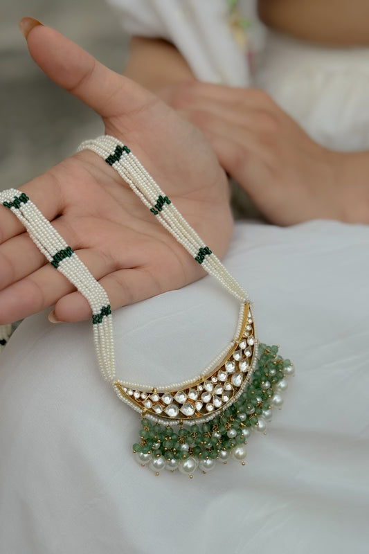 Aviva Kundan Pendant Necklace