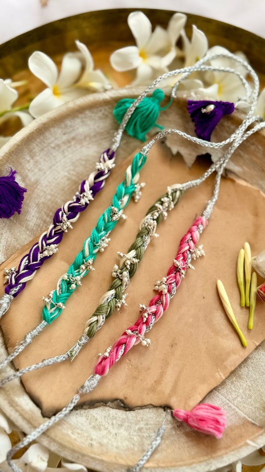 Ovin Braided Rakhi - Set of 4