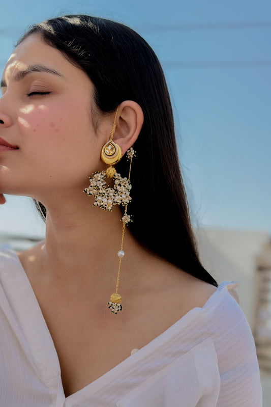 Haniya Kundan Earrings