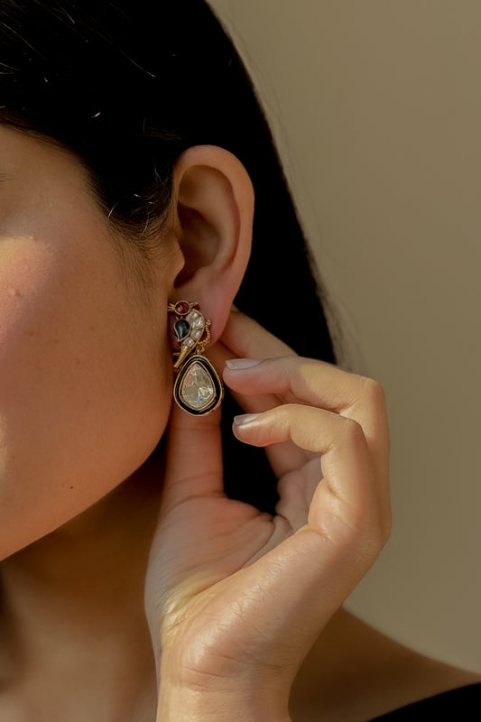 Bella Polki Earrings