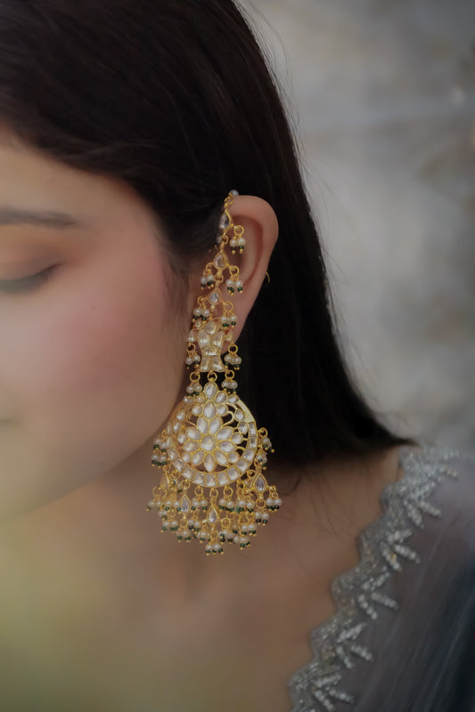Nayeli Kundan Earrings