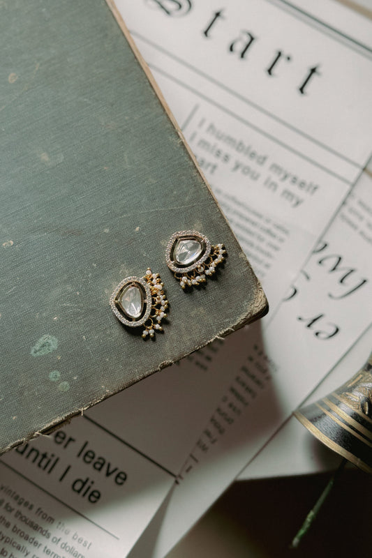 Aubree Polki Earrings