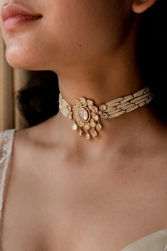 Sidra Polki Choker