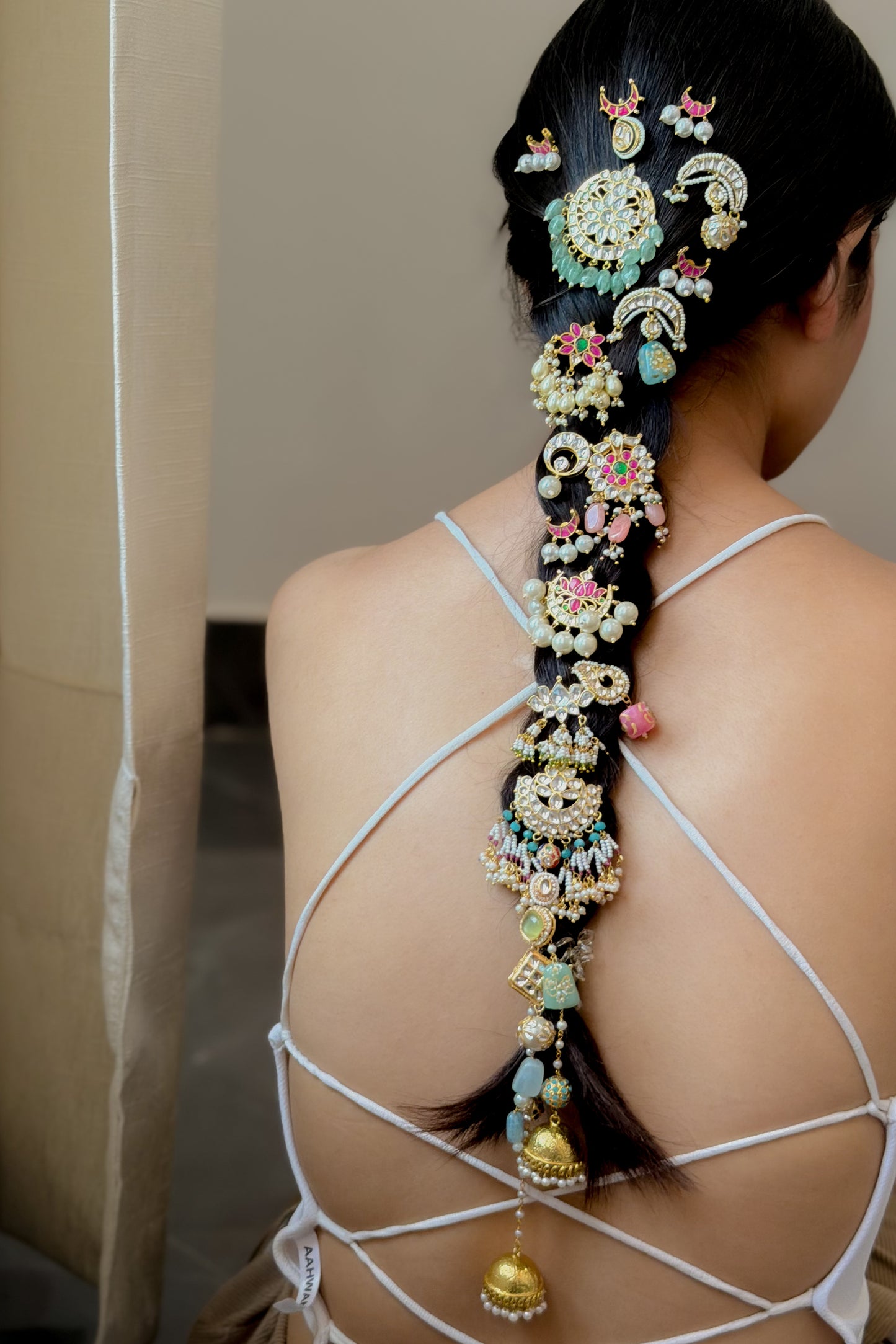 Nerina Multicolor Meenakari Hair Pins