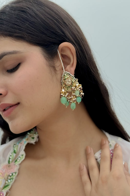 Samita Meenakari Earrings
