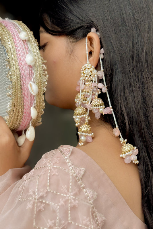 Kamal Kundan Floral earrings