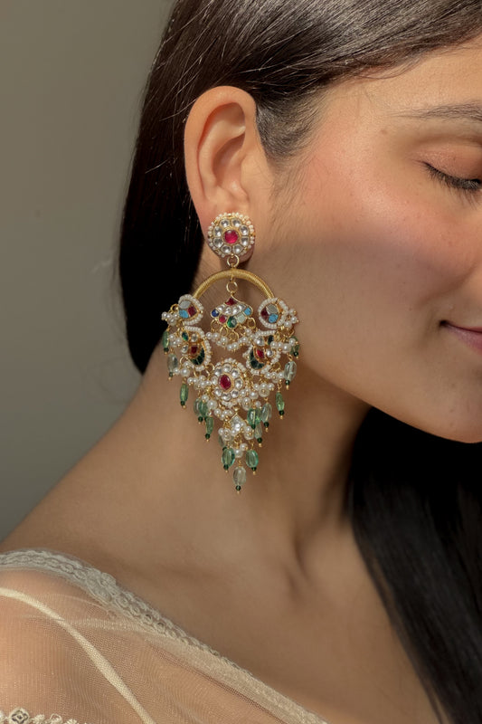 Marceline Kundan Earrings