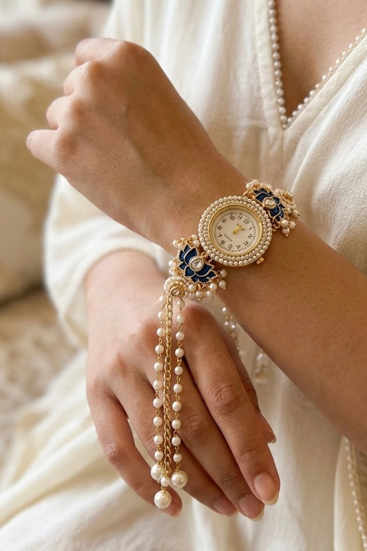 Zarmina Lotus Wrist Watch