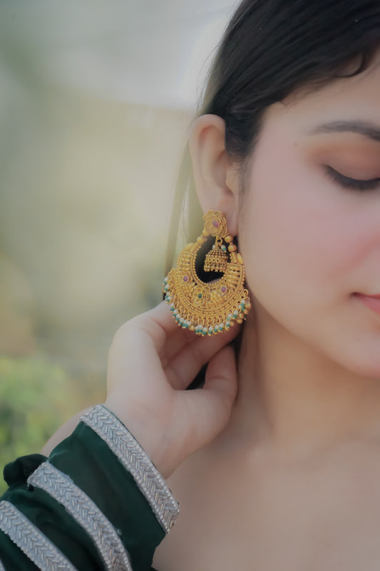 Rudriam Temple work Earrings