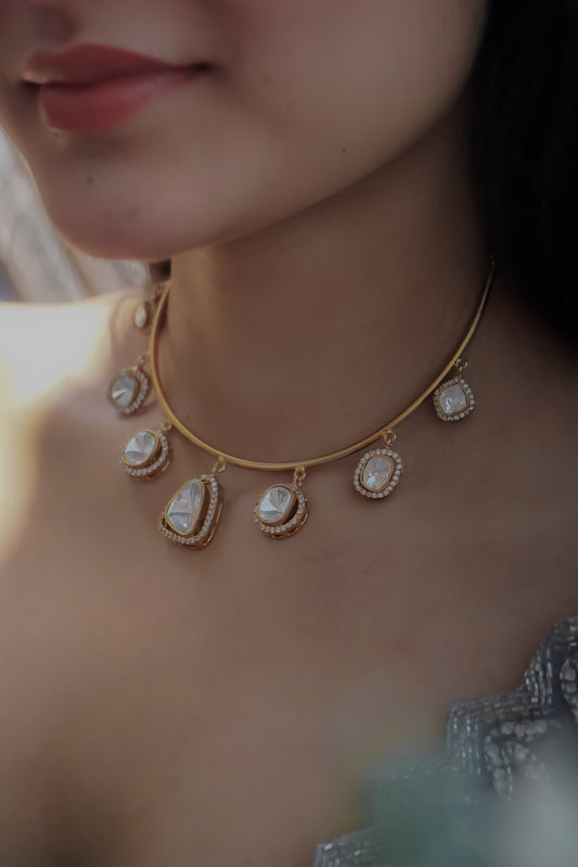 Rim Delicate Charms Necklace