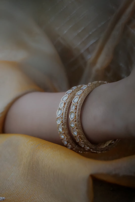 Amara Uncut Polki Bangles