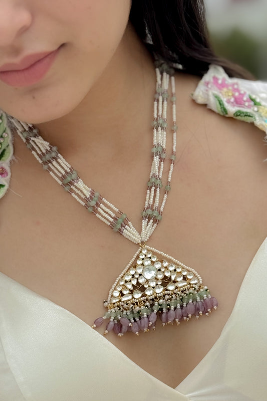 Kailani Kundan Pendant Necklace