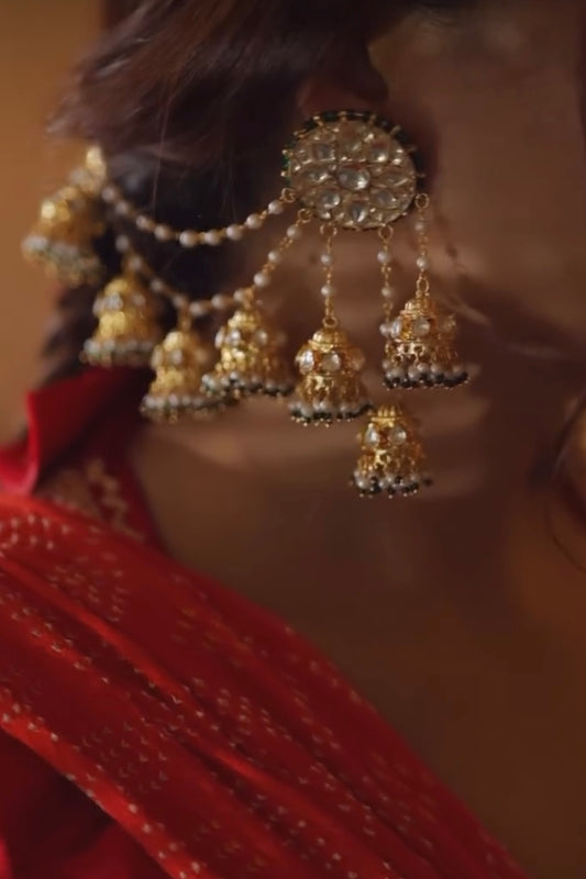 Sloane Kundan Jhumkas