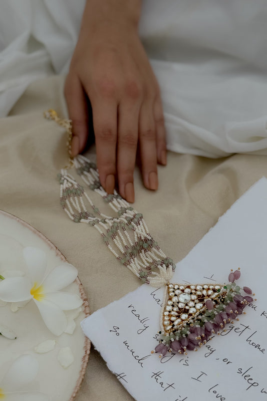 Kailani Kundan Pendant Necklace