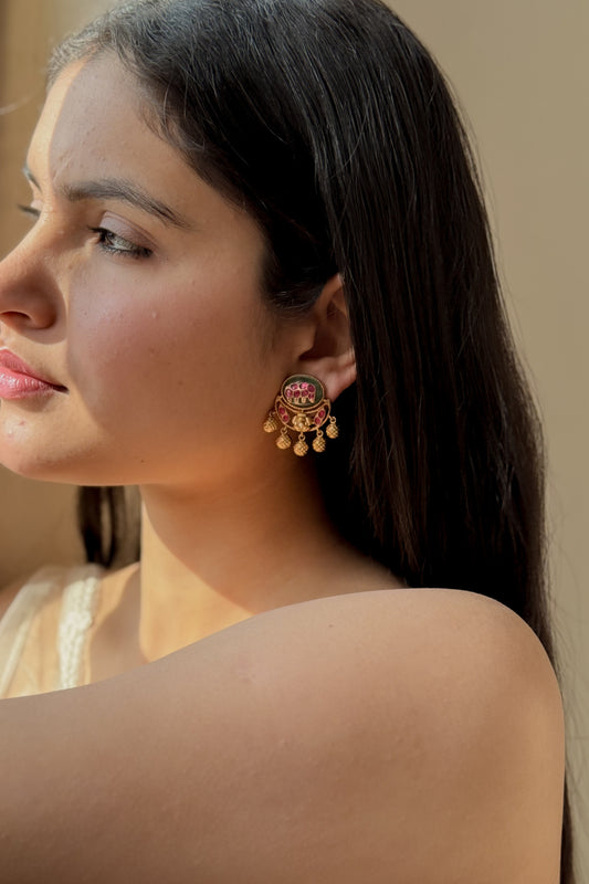 Ophelia Meenakari Earrings