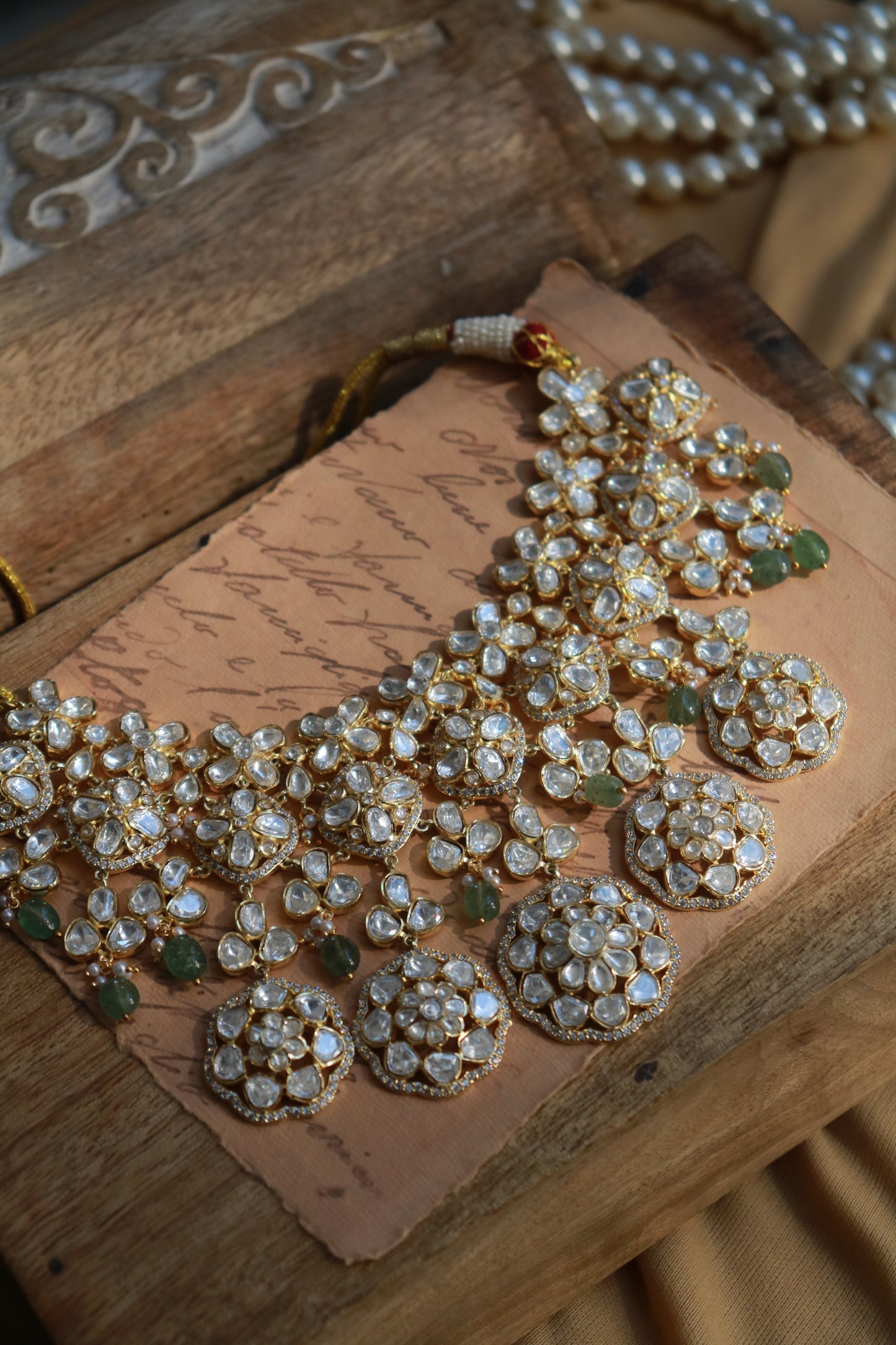 Zimal Polki Necklace Set