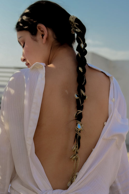 Svara Mirror Hair Accessory