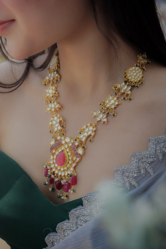Miam Kundan Long Necklace
