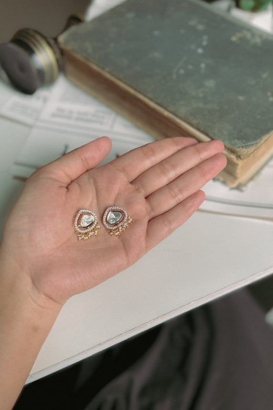 Aubree Polki Earrings