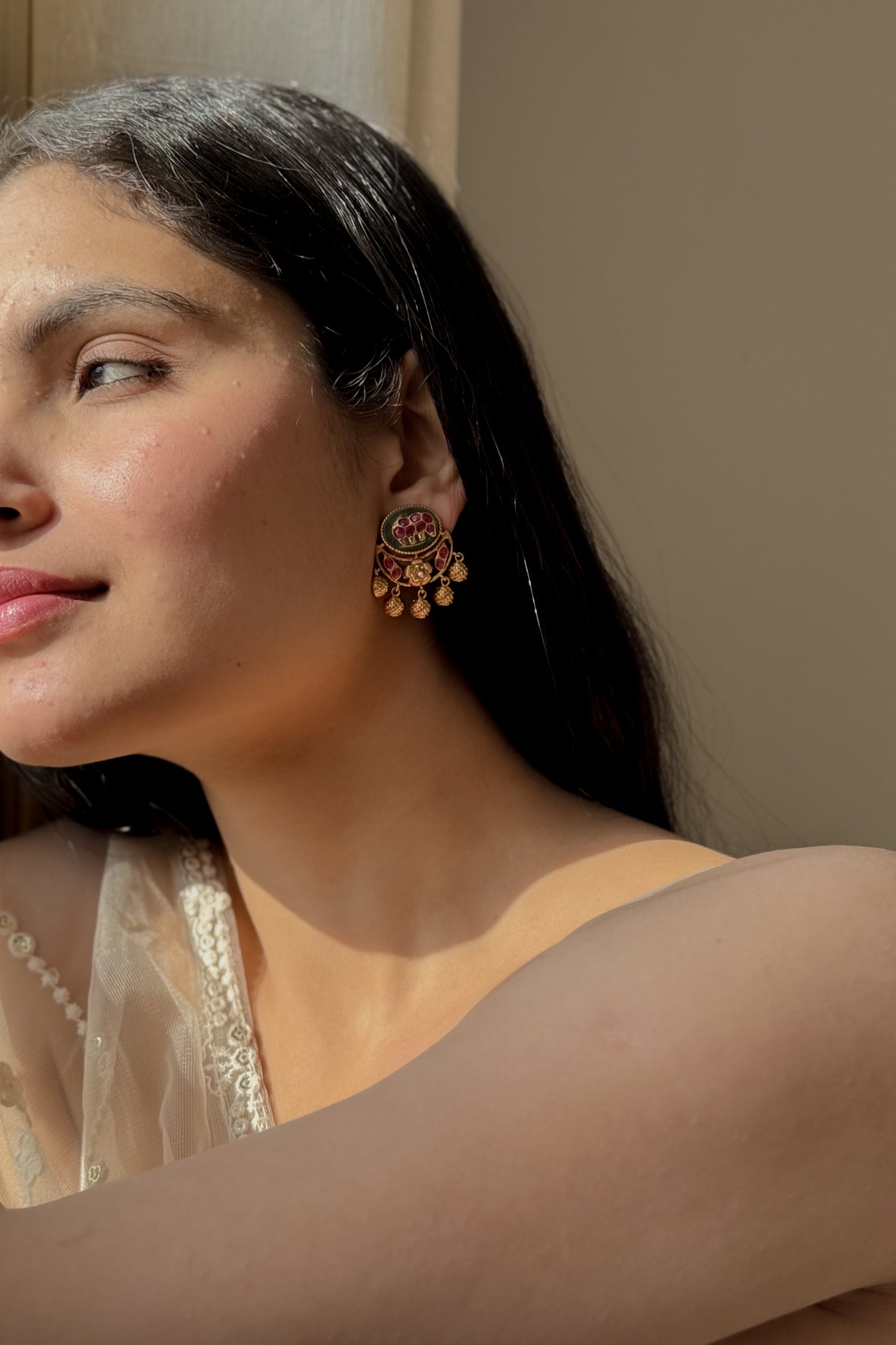 Ophelia Meenakari Earrings