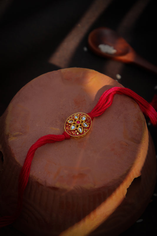 Reshvind Meenakari Rakhi