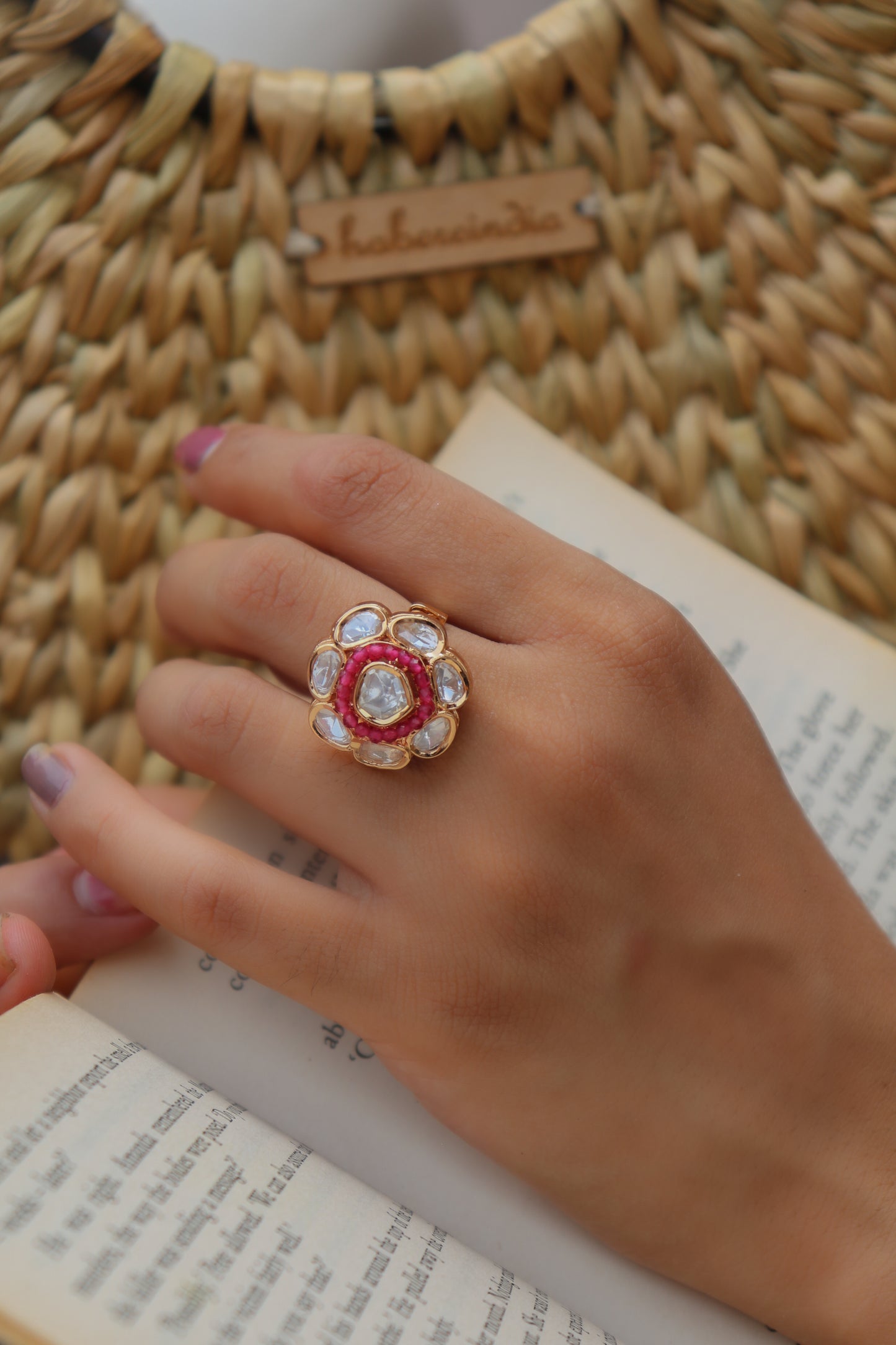 Razi Pink Ring