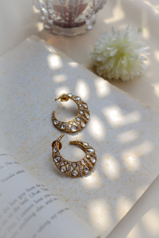 Saina Polki Earrings