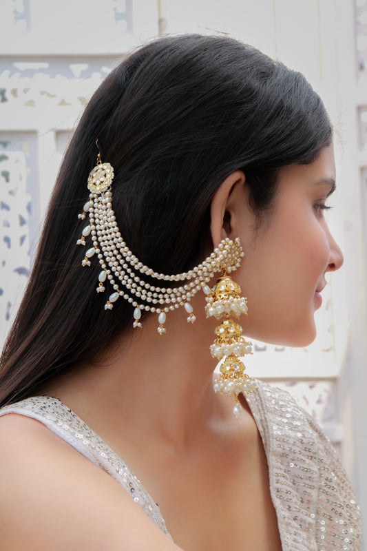 Alankrita Kundan Jhumkas