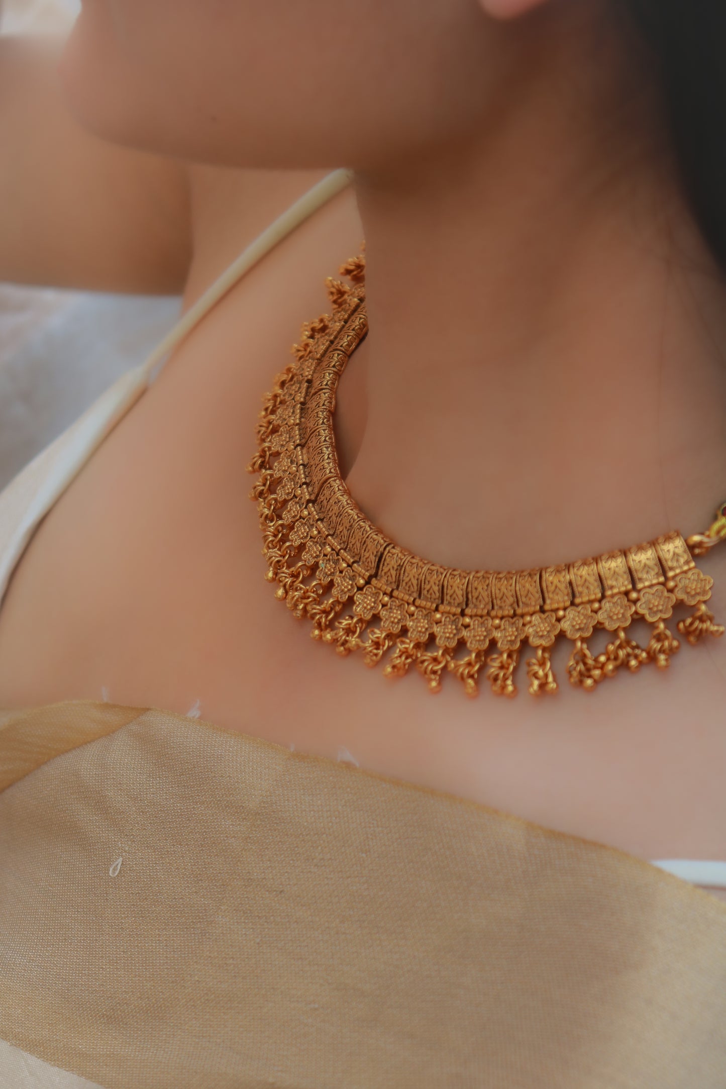 Rima Temple Work Necklace