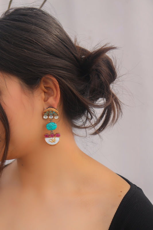 Rizwana Multichrome Earrings
