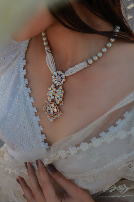 Ramzah Polki Pendant Necklace