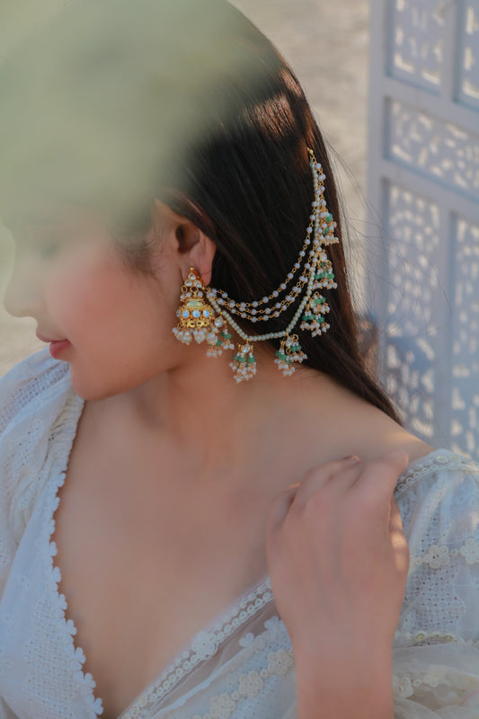 Anvika Kundan Earrings