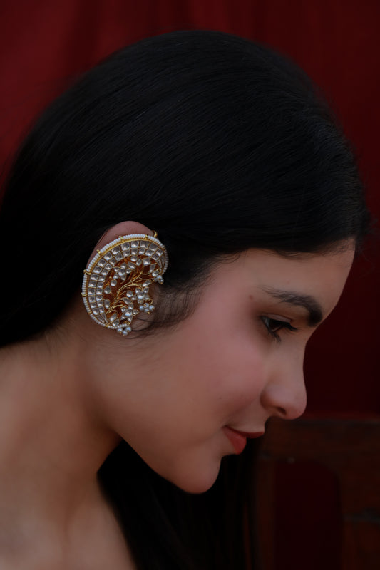 Vihani Kundan Ear cuffs