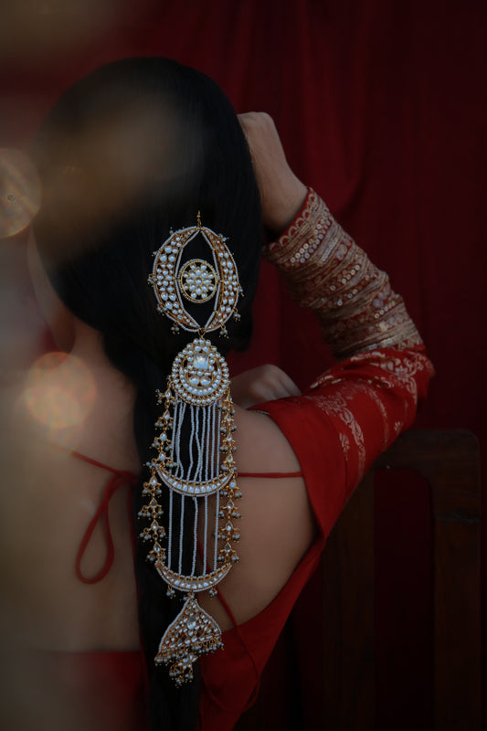 Urnisha Kundan Hair Accessory