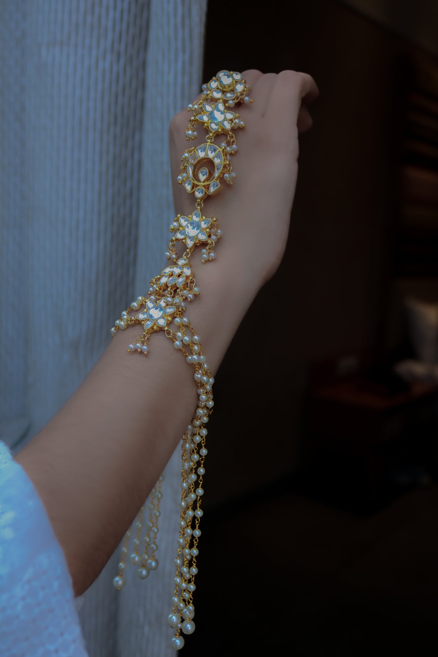 Pamela Kundan Pearl Hathphool