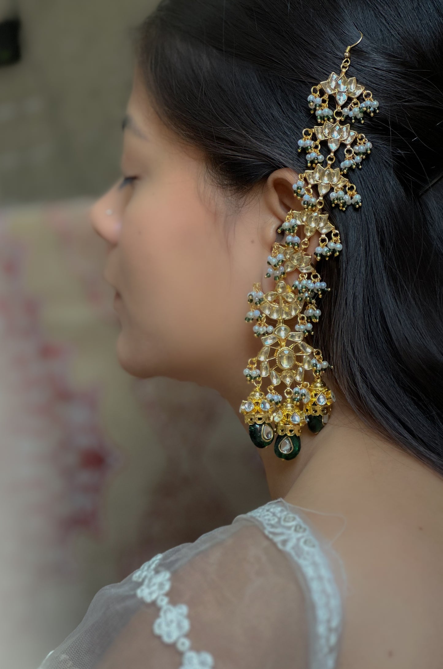 Layanah Kundan Earrings