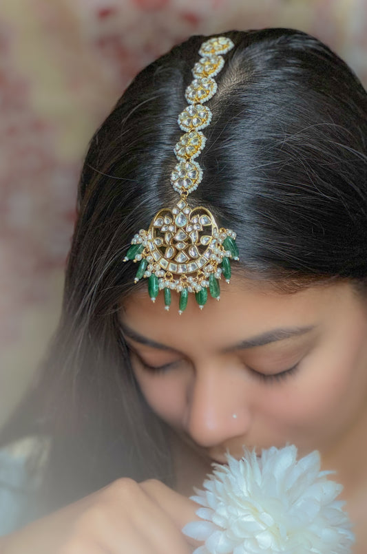 Amna Kundan Maangtikka