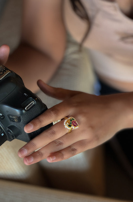 Avenly Peacock Ring