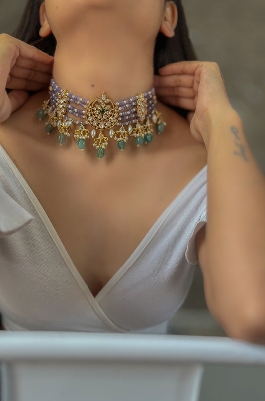 Faeezah Kundan Necklace