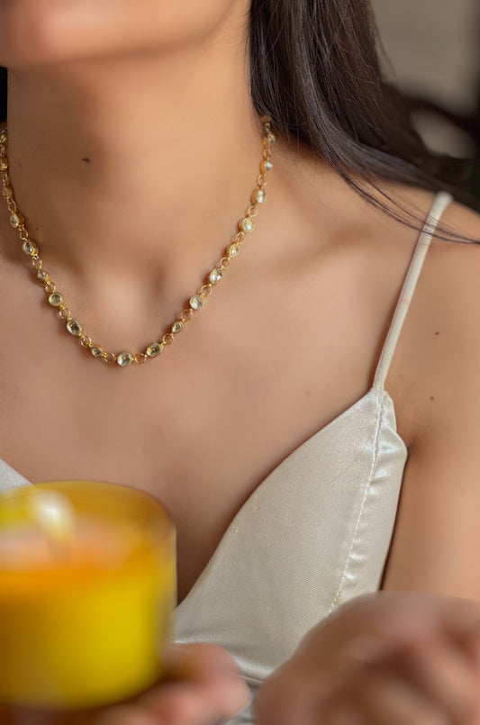 Maia Kundan String Necklace
