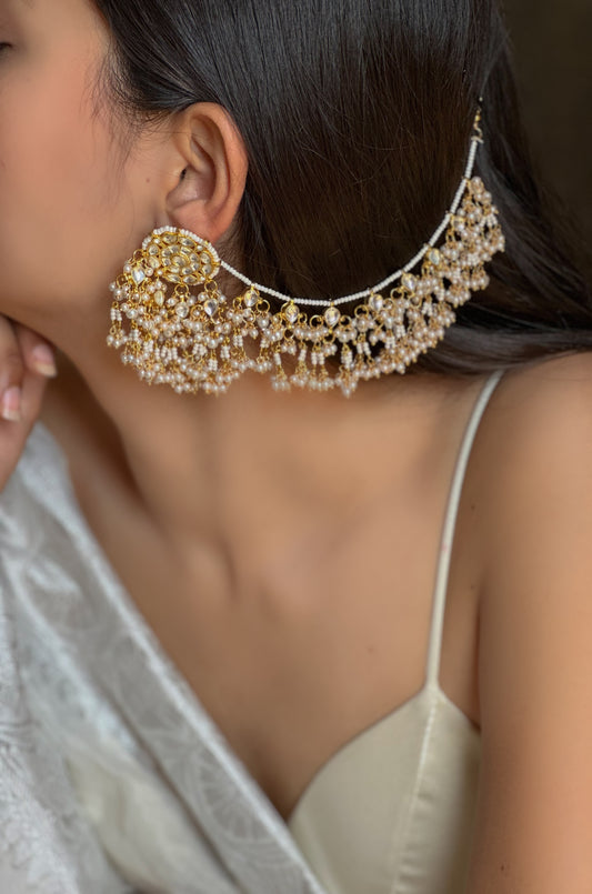 Mishitah Kundan Earrings