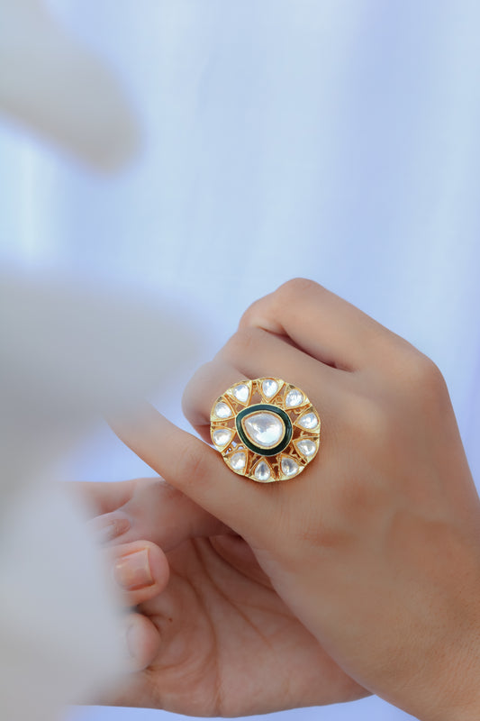 Zeena Kundan Ring