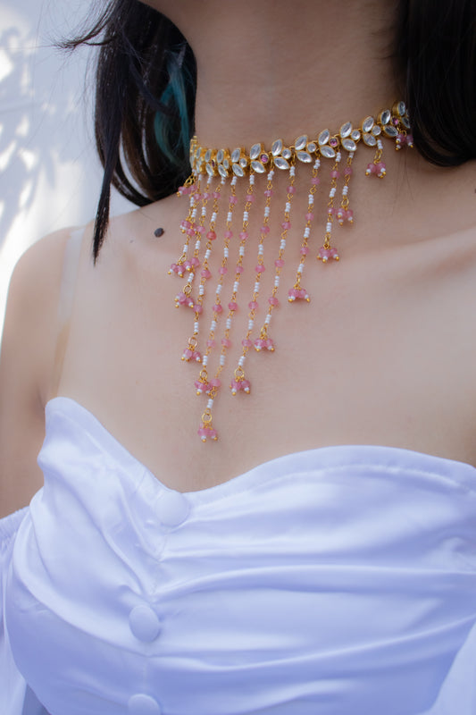 Akra Kundan Choker Necklace
