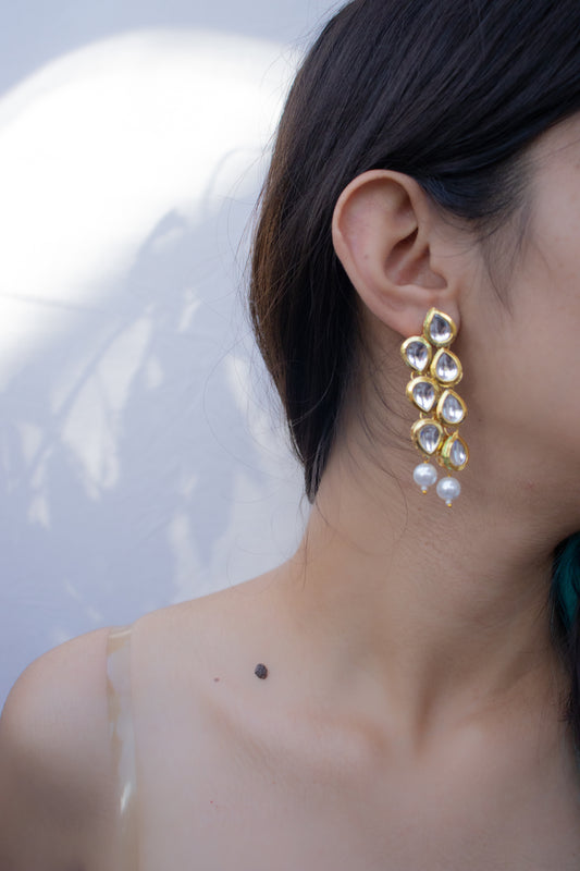 Feiyaz Kundan Earrings