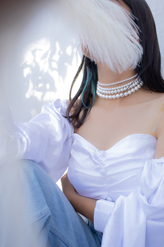 Agnes Pearl Wreath Necklace