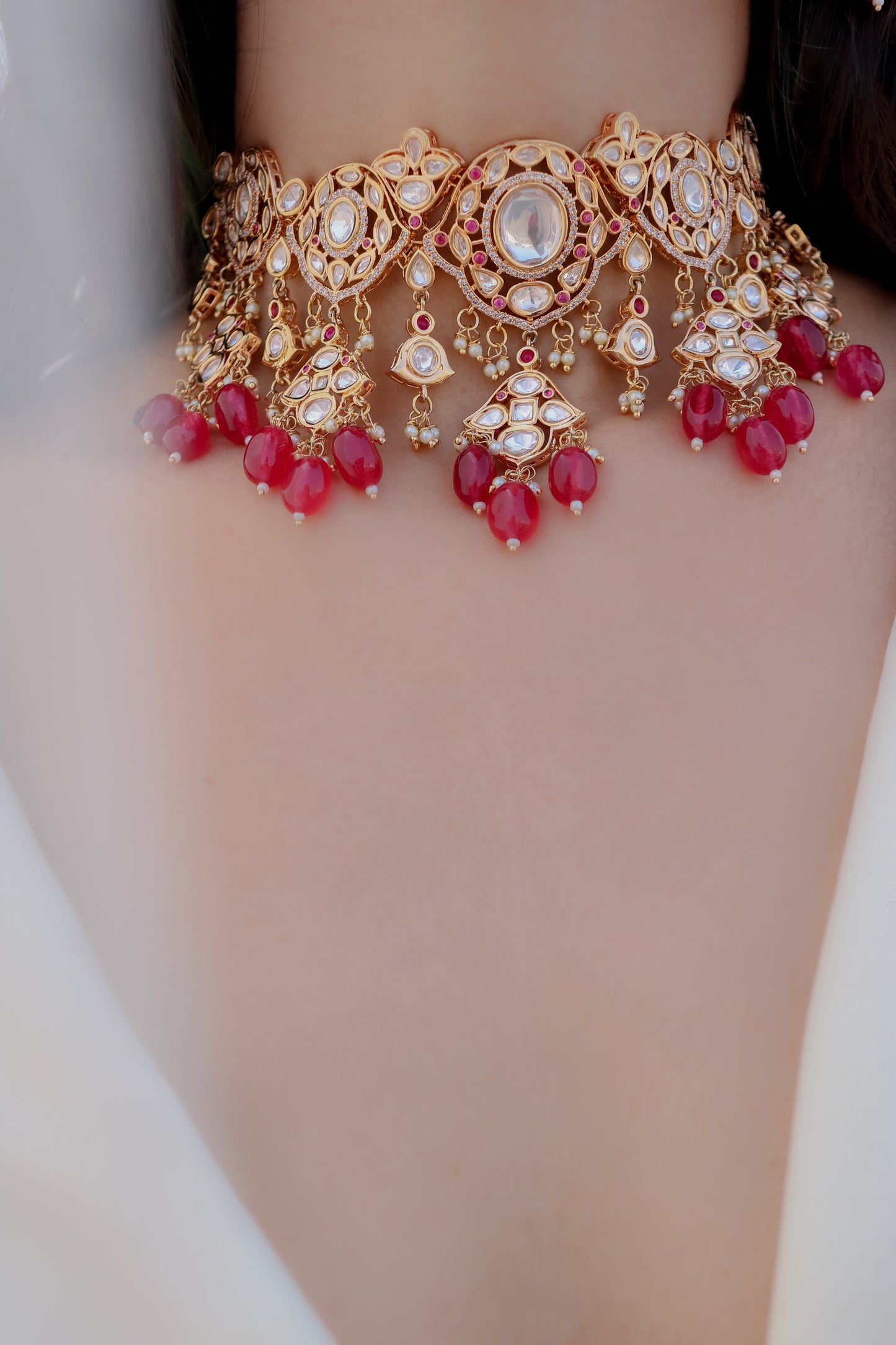 Sophie Kundan Necklace Set
