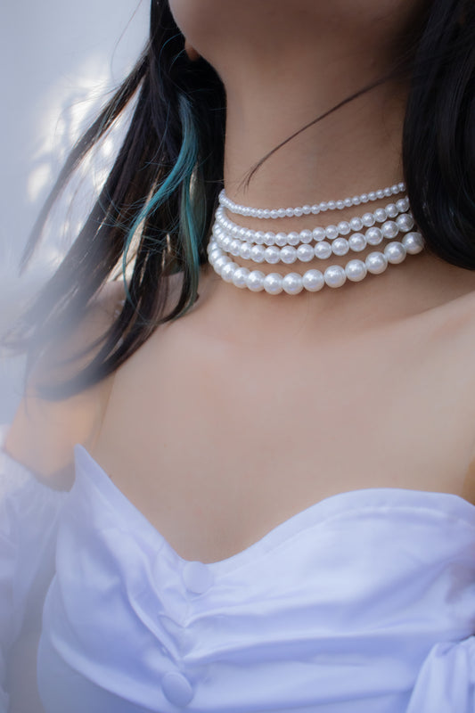 Agnes Pearl Wreath Necklace