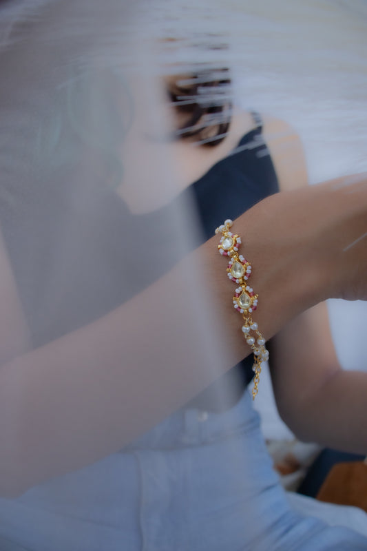 Abigail Kundan Bracelet