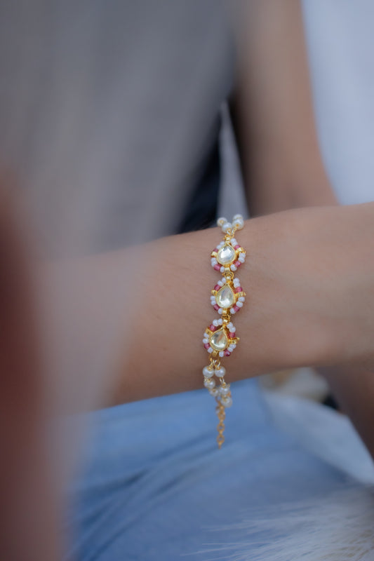 Abigail Kundan Bracelet
