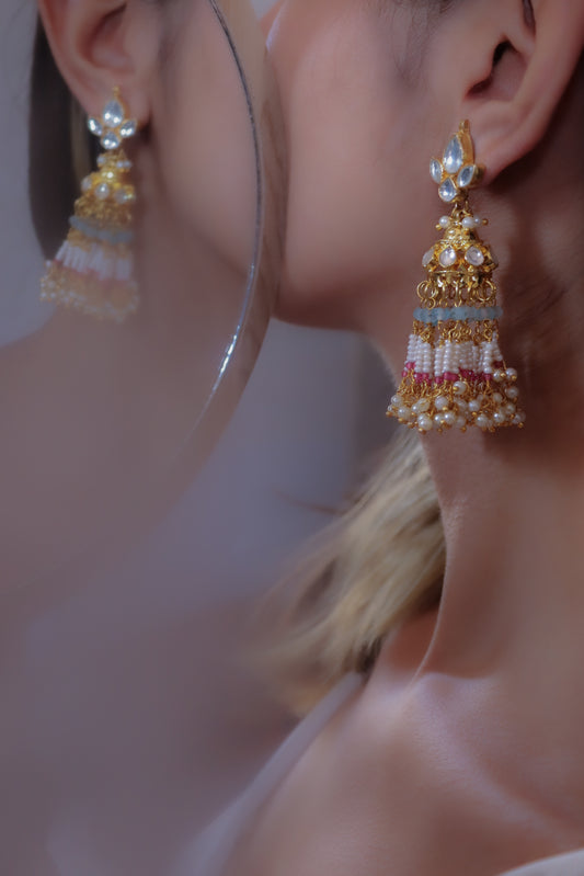 Baahar Kundan Jhumkas